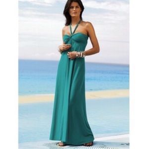 Victoria Secret Turquoise Maxi Dress